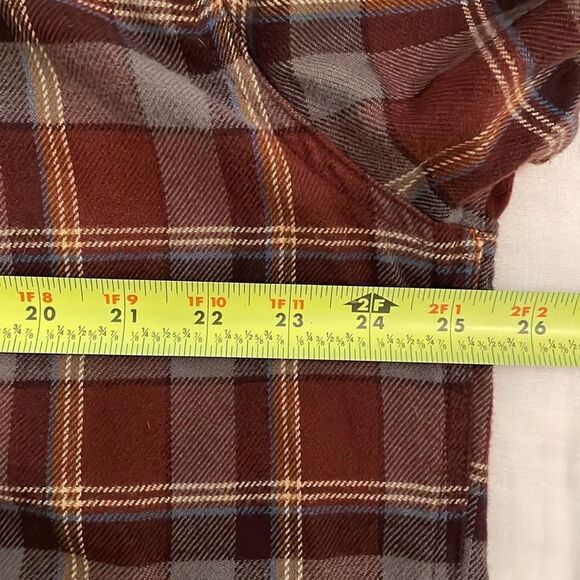 Woolrich Plaid Cotton Flannel Button Down Shirt Mens Size Extra Large - Picture 4 of 12